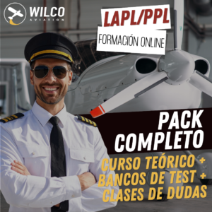 Curso teórico online LAPL / PPL + Bancos de test + Clases de dudas